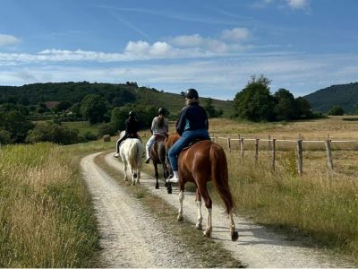 rutas a caballo - centro ecuestre Viento del Norte